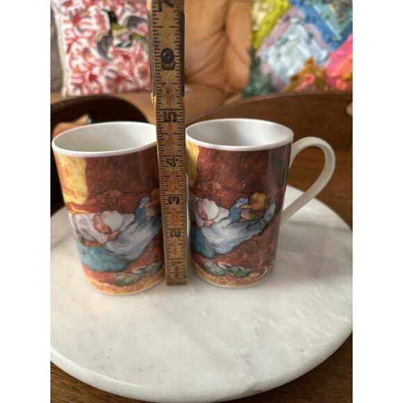 2 Vintage Dunoon Vincent Van Gogh Coffee Mug - Picture 4 of 8